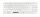 Baaske Medical 2010673 Tastatur Medizinisch USB QWERTZ Deutsch Weiß