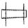 LogiLink BP0038 TV-Halterung 177,8 cm (70") Schwarz, Edelstahl
