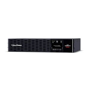CyberPower PR2000ERT2U Line-Interactive USV USV 2000VA/2000W Tower/Rack 2U, Sinuswelle, PFC-kompatibel, AVR, BMS Battery Management, GreenPower, LCD, USB, Expansion Port für opt. Netzwerkkomunikation, inkl. 19" Railkit