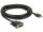 DeLOCK 85585 Videokabel-Adapter 3 m DVI HDMI Typ A (Standard) Schwarz