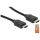 Manhattan Zertifiziertes Premium High Speed HDMI-Kabel mit Ethernet-Kanal, 4K@60Hz, HEC, ARC, 3D, 18 Gbit/s Bandbreite, HDMI-Stecker auf HDMI-Stecker, geschirmt, schwarz, 5 m