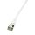 LogiLink Ultraflex SlimLine Netzwerkkabel Weiß 1 m Cat6a S/UTP (STP)