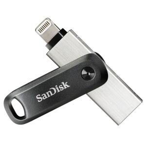 SanDisk 00183589 USB-Stick 256 GB USB Type-A / Lightning 3.2 Gen 1 (3.1 Gen 1) Schwarz, Silber
