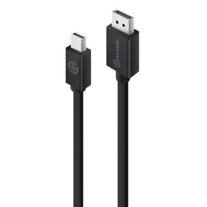 ALOGIC ELMDPDP-01 DisplayPort-Kabel 1 m Mini DisplayPort Schwarz