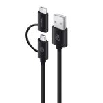 ALOGIC U2CMC-01BLK USB Kabel USB 2.0 USB A Micro-USB B 0,48 Gbit/s Schwarz