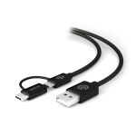 ALOGIC U2CMC-01BLK USB Kabel USB 2.0 USB A Micro-USB B 0,48 Gbit/s Schwarz