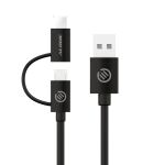 ALOGIC U2CMC-01BLK USB Kabel USB 2.0 USB A Micro-USB B 0,48 Gbit/s Schwarz