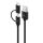 ALOGIC U2CMC-01BLK USB Kabel USB 2.0 USB A Micro-USB B 0,48 Gbit/s Schwarz
