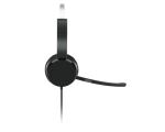 Lenovo 100 Mono Kopfhörer Kabelgebunden Kopfband Büro/Callcenter USB Typ-A Schwarz