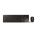 CHERRY DW 9100 SLIM Tastatur Maus enthalten Universal RF Wireless + Bluetooth QWERTY US Englisch Schwarz