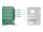 DeLOCK PCI Express x16 Karte zu 4 x intern NVMe M.2 Key M mit Kühlkörper - Bifurcation