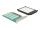 DeLOCK PCI Express x16 Karte zu 4 x intern NVMe M.2 Key M mit Kühlkörper - Bifurcation