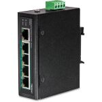 Trendnet TI-PE50 Netzwerk-Switch Unmanaged Fast Ethernet (10/100) Power over Ethernet (PoE) Schwarz