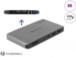 DeLOCK Thunderbolt 3 Dockingstation 8K - Dual DisplayPort...