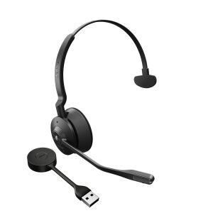 Jabra Engage 55 Kopfhörer Kabellos Kopfband Büro/Callcenter Schwarz, Titan