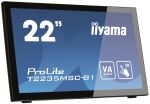 iiyama ProLite T2235MSC-B1 21.5" Zoll Monitor Full HD Touch Display schwarz B-Ware
