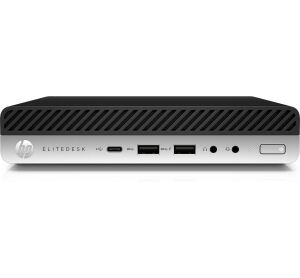tecXL EliteDesk 800 G4 MP Intel® Core™ i5 i5-8500T 16 GB DDR4-SDRAM 512 GB SSD Windows 11 Pro Mini PC Mini-PC Schwarz, Silber  —  Generalüberholt