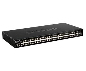 D-Link DGS-1520-52/E Netzwerk-Switch Managed L3 10G Ethernet (100/1000/10000) 1U Schwarz