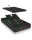 ICY BOX IB-2817MCL-C31, 2-fach M.2 PCIe NVMe CloneStation & DockingStation, USB 3.2 Gen 2 Type-C®/A, für 22x30/42/60/80 mm, Aluminium, schwarz