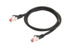 Python 8063PY-005S Netzwerkkabel Schwarz 0,5 m Cat6...