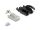DeLOCK RJ45 Modularer Stecker mit Zugentlastung Cat.6A und robuster Knickschutztülle 25er Set
