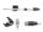 DeLOCK RJ45 Modularer Stecker mit Zugentlastung Cat.6A und robuster Knickschutztülle 25er Set