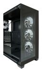 LC-Power LC-715B-ON Computer-Gehäuse Midi Tower Schwarz
