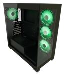 LC-Power LC-715B-ON Computer-Gehäuse Midi Tower Schwarz