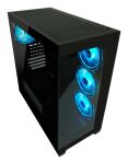 LC-Power LC-715B-ON Computer-Gehäuse Midi Tower Schwarz
