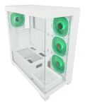 LC-Power LC-715W-ON Computer-Gehäuse Midi Tower Weiß