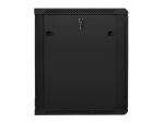 Lanberg WF01-6615-10B Rack 15U Wandmontiertes Regal Schwarz