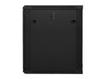 Lanberg WF01-6615-10B Rack 15U Wandmontiertes Regal Schwarz