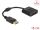 DELOCK Adapter DisplayPort 1.2 Stecker zu DVI Buchse
