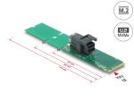 DELOCK Adapter M.2 Key M zu SFF-8643 NVMe 22110 / 2280
