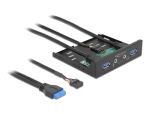 DELOCK 3.5" USB 3.2 Gen 1 Front Panel 2xUSB Typ-A +...