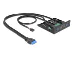 DELOCK 3.5" USB 3.2 Gen 1 Front Panel 2xUSB Typ-A + HD Audio
