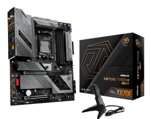 Asrock 90-MXBPA0-A0UAYZ Motherboard AMD X870 Sockel AM5 Erweitertes ATX