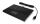 KeySonic ACK-3410 (US) Super-Mini Tastatur, Smart-Touchpad, USB, schwarz