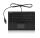KeySonic ACK-3410 (US) Super-Mini Tastatur, Smart-Touchpad, USB, schwarz
