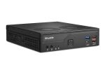 Shuttle Slim PC DH770 , S1700, 2x HDMI, 2x DP , 2x 2.5G LAN, 2x COM, 8x USB, 1x 2.5", 2x M.2, 24/7 Dauerbetrieb, inkl. VESA
