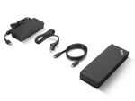 Lenovo ThinkPad Universal Thunderbolt 4 Kabelgebunden Schwarz