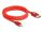 DeLOCK Mini DisplayPort zu DisplayPort Kabel 8K 60 Hz 2 m rot Metall ohne Einrastfunktion
