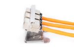 Digitus Hutschienenadapter für 3x Keystone Modul