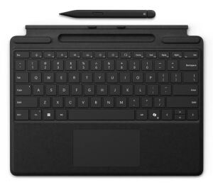 Microsoft Surface Pro Keyboard with Slim Pen for Business QWERTZ Deutsch Microsoft Cover port Schwarz