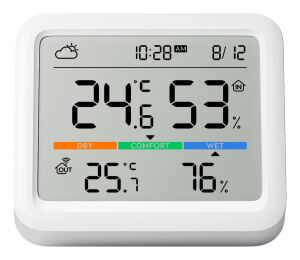 SwitchBot Meter Pro Weiß LCD Akku