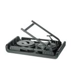WEDO Camping Set 1 Tisch und 2 Teleskophocker NXT schwarz