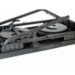 WEDO Camping Set 1 Tisch und 2 Teleskophocker NXT schwarz