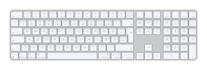 Apple Magic Tastatur Universal USB + Bluetooth QWERTZ Deutsch Weiß