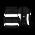 DICOTA Hi-Vis V2 Rucksack Schwarz Polyethylenterephthalat, Thermoplastische Polyurethane (TPU)