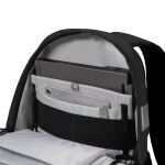 DICOTA Hi-Vis V2 Rucksack Schwarz Polyethylenterephthalat, Thermoplastische Polyurethane (TPU)